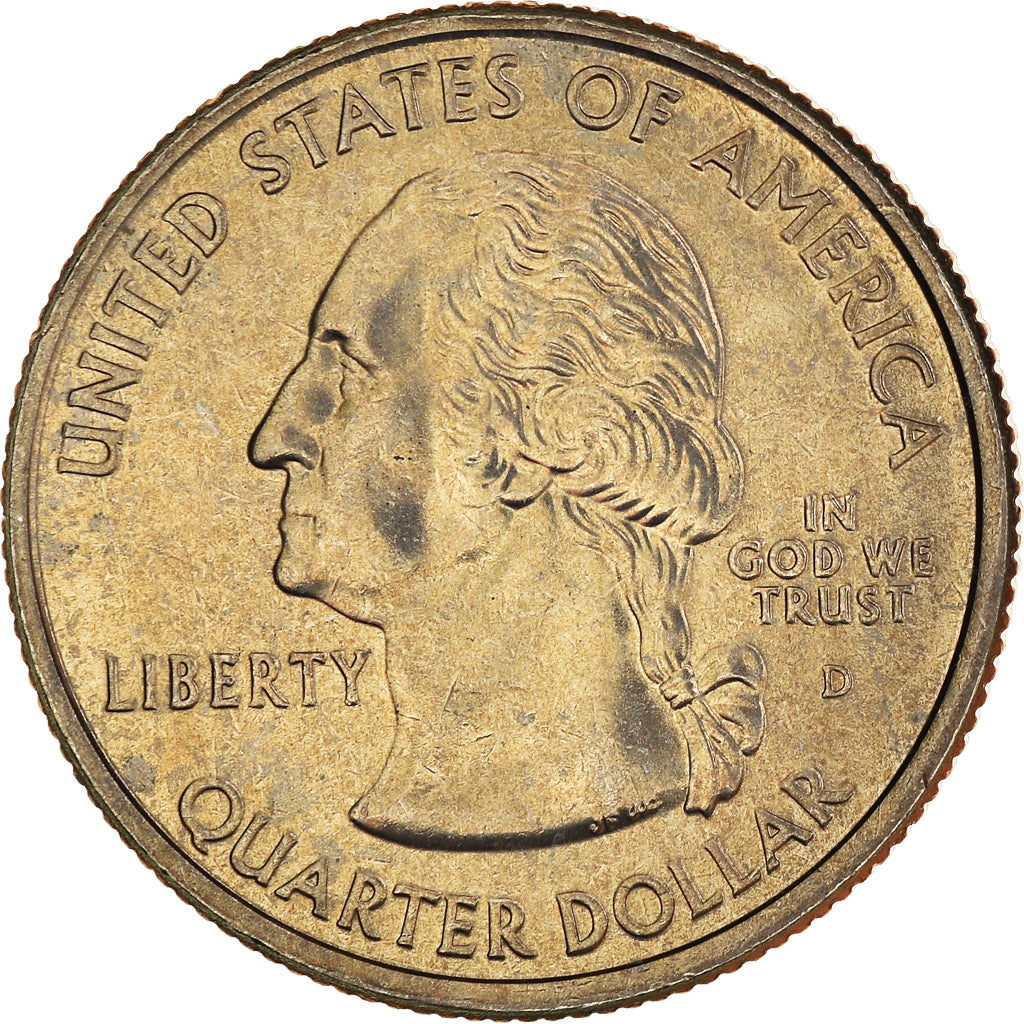Coin, United States, Quarter, 2007, U.S. Mint, Denver, Montana 1887, EF(40-45)