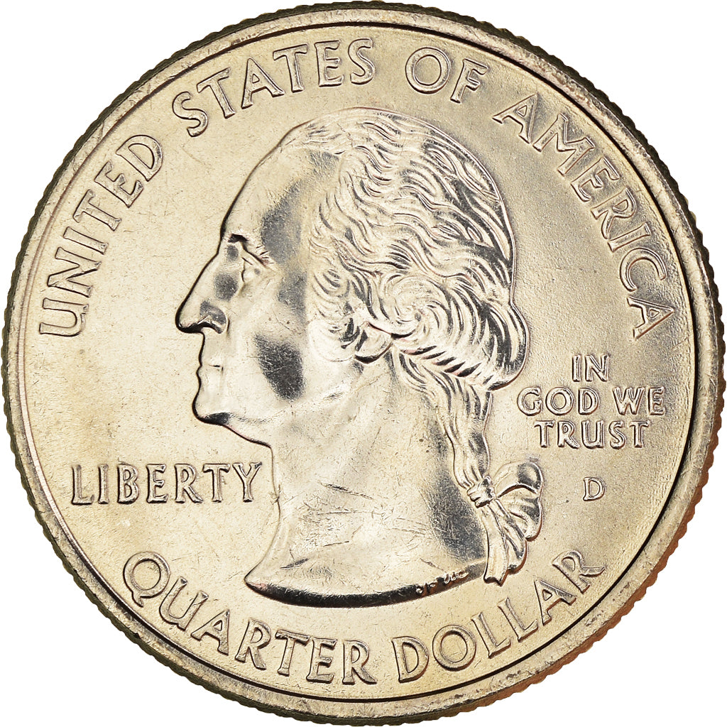 Münze, Vereinigte Staaten, Quarter, 2007, U.S. Mint, Denver, Montana 1887, UNZ
