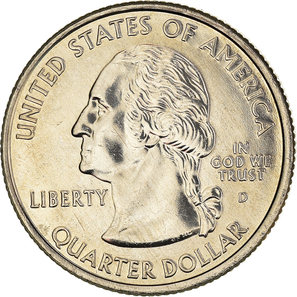 Monnaie, États-Unis, Quarter, 2007, U.S. Mint, Denver, Montana 1887, SPL