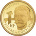 Coin, France, Albertville, Coubertin, 500 Francs, 1991, Paris, MS(65-70), Gold