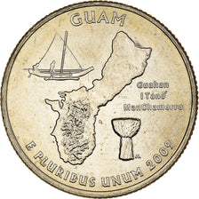 Moeda, Estados Unidos da América, Quarter, 2009, U.S. Mint, Philadelphia, Guam
