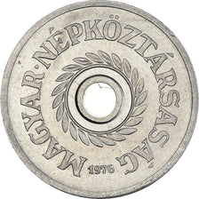 Coin, Hungary, 2 Filler, 1976, Budapest, MS(60-62), Aluminum, KM:546