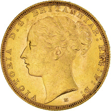 Coin, Australia, Victoria, Souverain, Sovereign, 1885, Melbourne, EF(40-45)