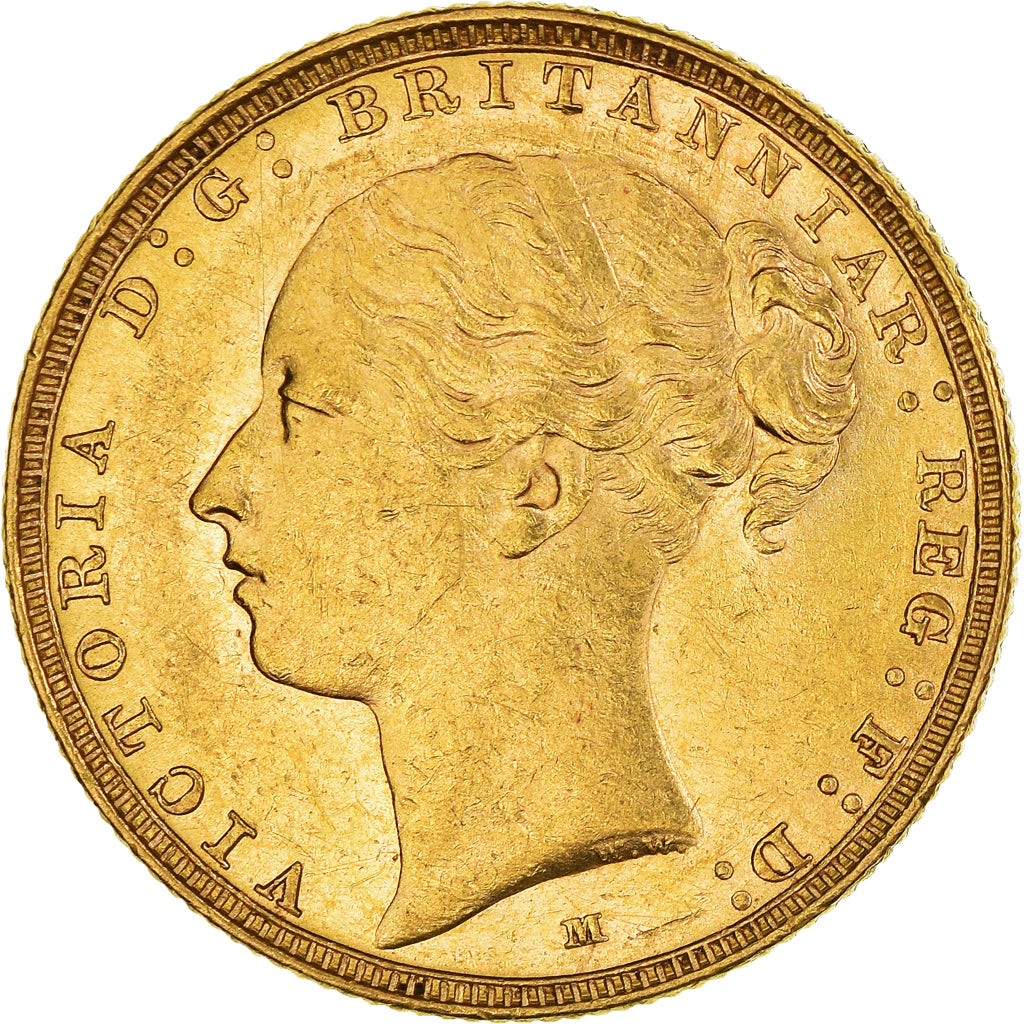 Coin, Australia, Victoria, Souverain, Sovereign, 1886, Melbourne, AU(50-53)