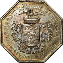 France, Token, Banques Provinciales, Comptoir d'Escompte de Lille, 1854