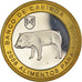 Coin, CABINDA, 5 Escudo Convertivel, 2008, MS(64), Bi-Metallic, KM:22