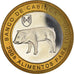 Coin, CABINDA, 5 Escudo Convertivel, 2008, MS(64), Bi-Metallic, KM:22