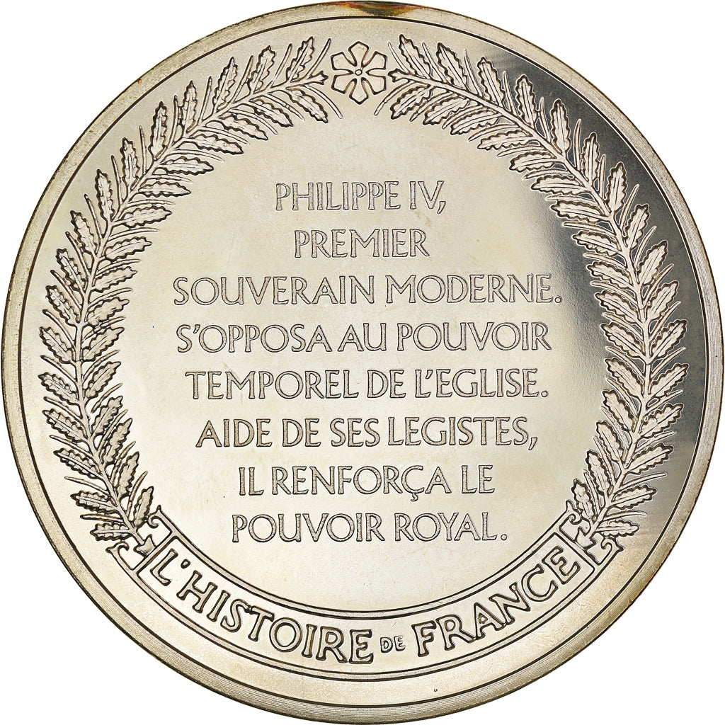 Francja, Medal, Piąta Republika Francuska, Philippe le bel fortifie le pouvoir