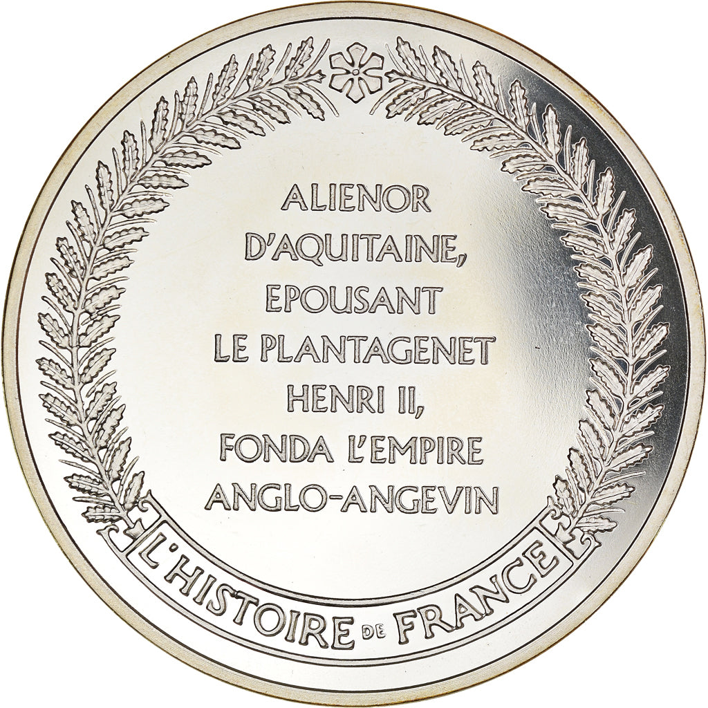 Frankrijk, Medaille, French Fifth Republic, Aliénor d'aquitaine reine de France