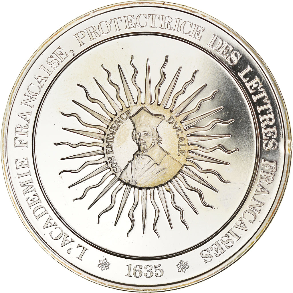 France, Medal, French Fifth Republic, L'Académie Française, protection des