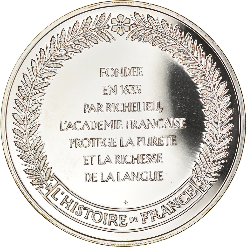 France, Medal, French Fifth Republic, L'Académie Française, protection des