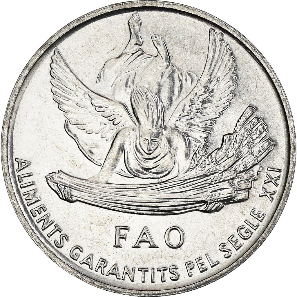 Coin, Andorra, Centim, 1999, MS(63), Aluminum, KM:171