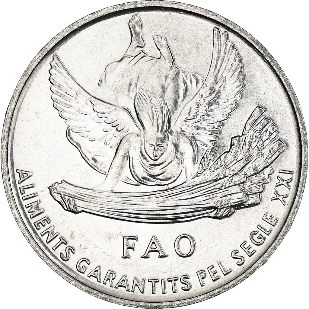 Coin, Andorra, Centim, 1999, MS(64), Aluminum, KM:171