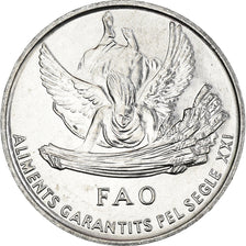 Coin, Andorra, Centim, 1999, MS(64), Aluminum, KM:171