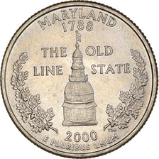 Coin, United States, Maryland 1788, The old line State, Quarter, 2000, U.S.