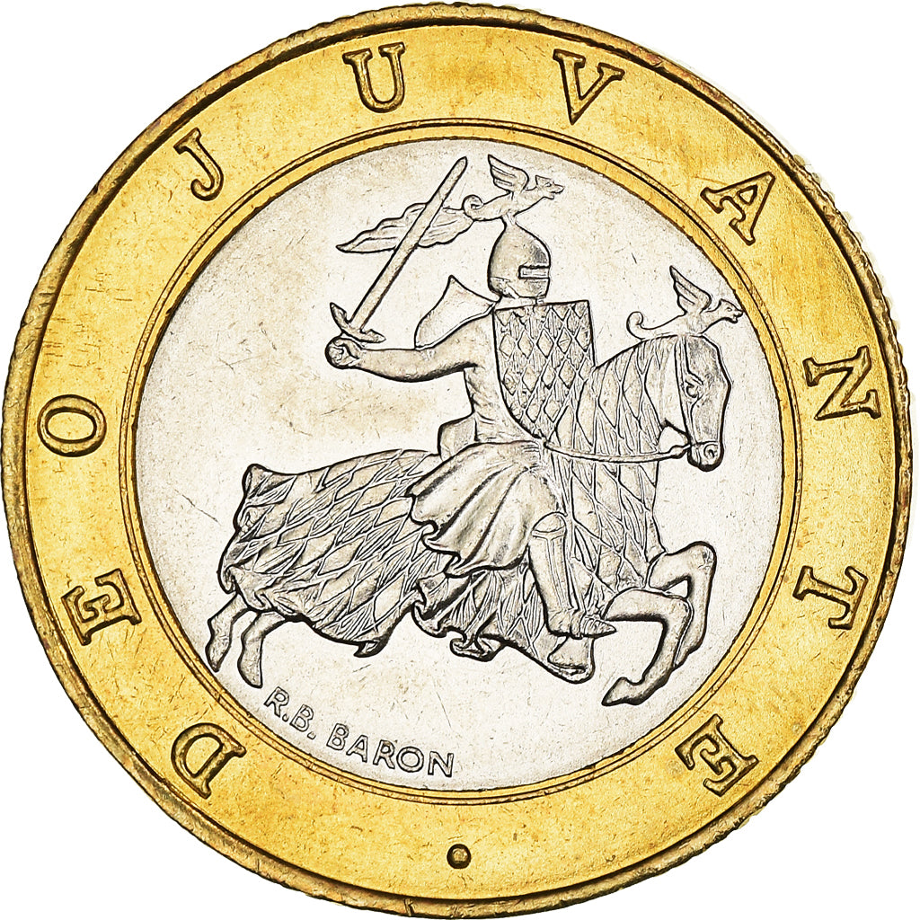Coin, Monaco, Rainier III, 10 Francs, 1998, AU(55-58), Bi-Metallic, KM:163
