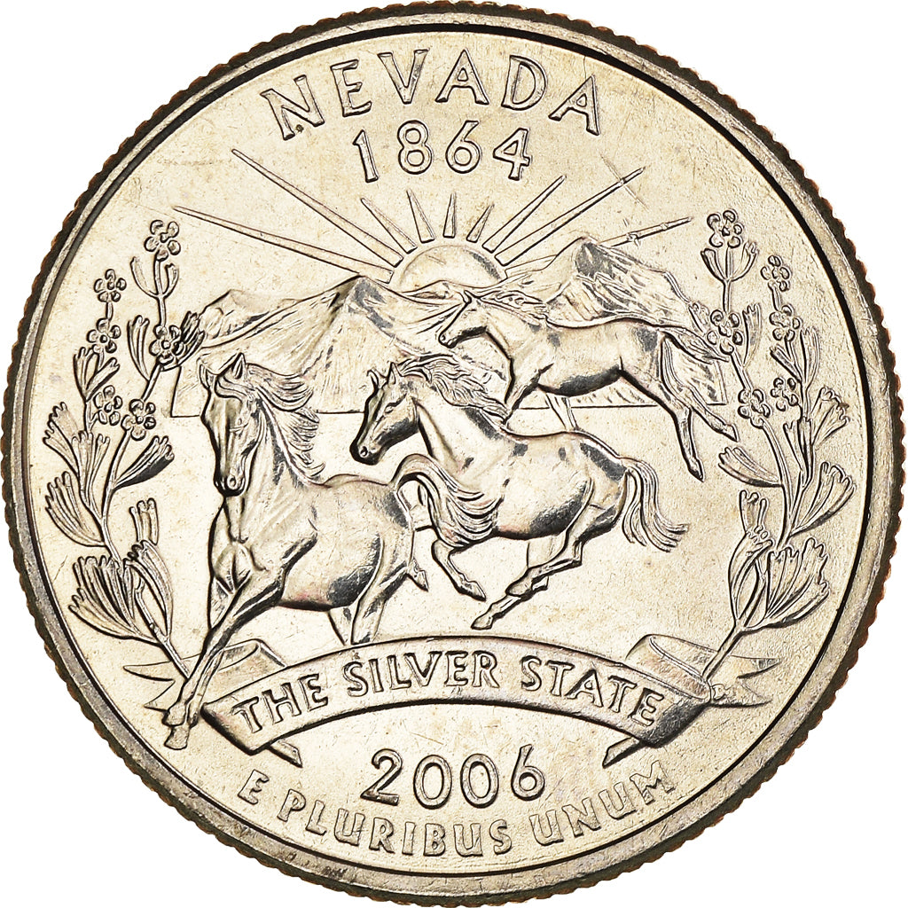 Moneda, Estados Unidos, 1/4 dollar, Quarter, 2006, U.S. Mint, Denver, Nevada
