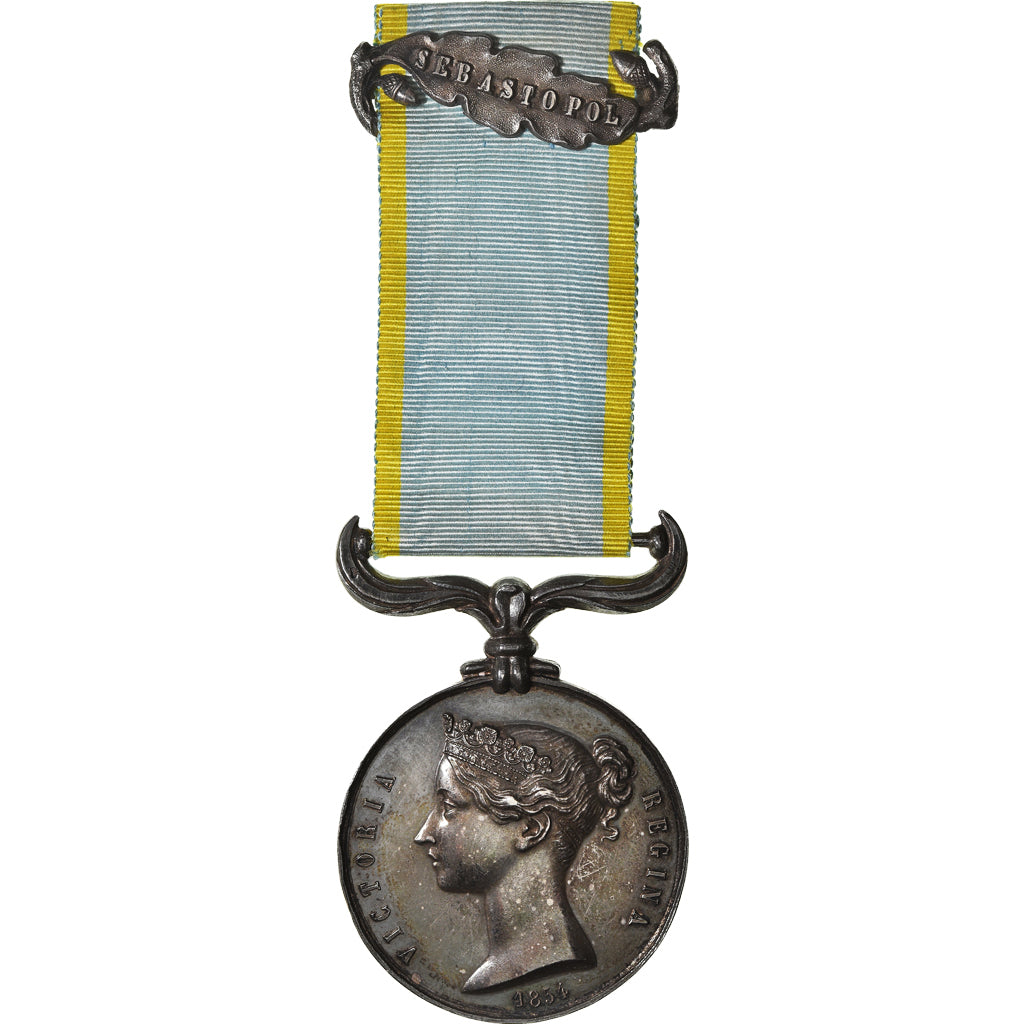 Reino Unido, Guerre de Crimée, Reine Victoria, medalla, 1854, Muy buen estado