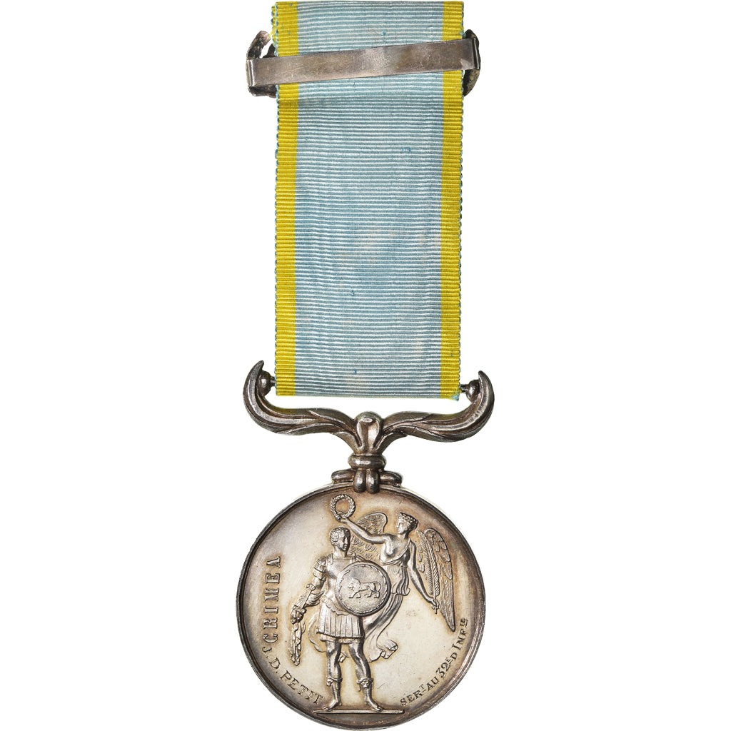 Reino Unido, Guerre de Crimée, Reine Victoria, medalla, 1854, Muy buen estado