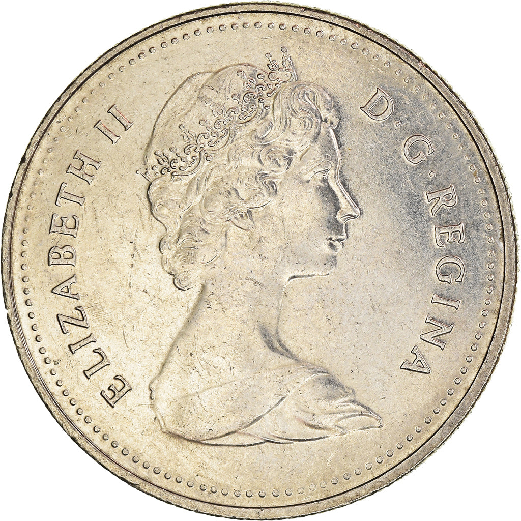 Coin, Canada, Elizabeth II, Dollar, 1982, Royal Canadian Mint, Ottawa