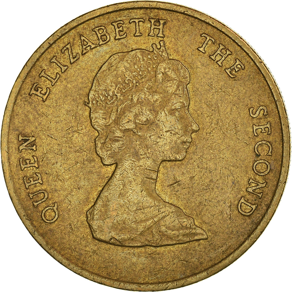 Coin, East Caribbean States, Elizabeth II, Dollar, 1981, EF(40-45)