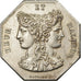 France, Jeton, Club, Heur et Malheur, Gayrard, SUP+, Argent