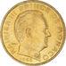 Coin, Monaco, Rainier III, 20 Centimes, 1962, AU(55-58), Aluminum-Bronze, KM:143