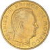 Coin, Monaco, Rainier III, 20 Centimes, 1962, AU(50-53), Aluminum-Bronze, KM:143
