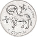 Coin, Andorra, Centim, 2002, Agnus Dei, MS(64), Aluminum, KM:178