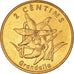 Moneta, Andorra, 2 Centims, 2002, MS(63), Mosiądz, KM:179