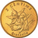 Moneta, Andorra, 2 Centims, 2002, MS(64), Mosiądz, KM:179