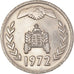 Moneta, Algieria, Dinar, 1972, Paris, AU(55-58), Miedź-Nikiel, KM:104.1