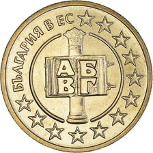 Coin, Bulgaria, 50 Stotinki, 2007, Sofia, MS(63), Copper-Nickel-Zinc, KM:291