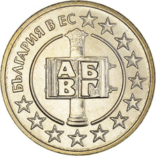Coin, Bulgaria, 50 Stotinki, 2007, Sofia, MS(63), Copper-Nickel-Zinc, KM:291