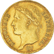 Moeda, França, Napoléon I, 20 Francs, 1811, Lille, EF(40-45), Dourado