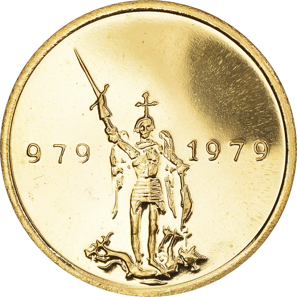Belgium, 20 Francs, 20 Frank, Saint Michel, Brussels 1000 years, 1979