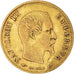 Moneta, Francja, Napoléon III, 10 Francs, 1858, Paris, Coins choqués