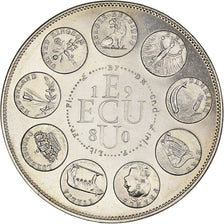 Frankreich, Medaille, Ecu Europa, 1980, UNZ, Copper-nickel