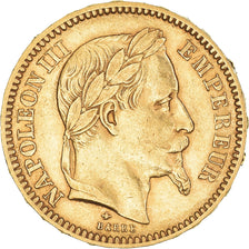 Monnaie, France, Napoleon III, 20 Francs, 1861, Paris, TTB+, Or, Gadoury:1062
