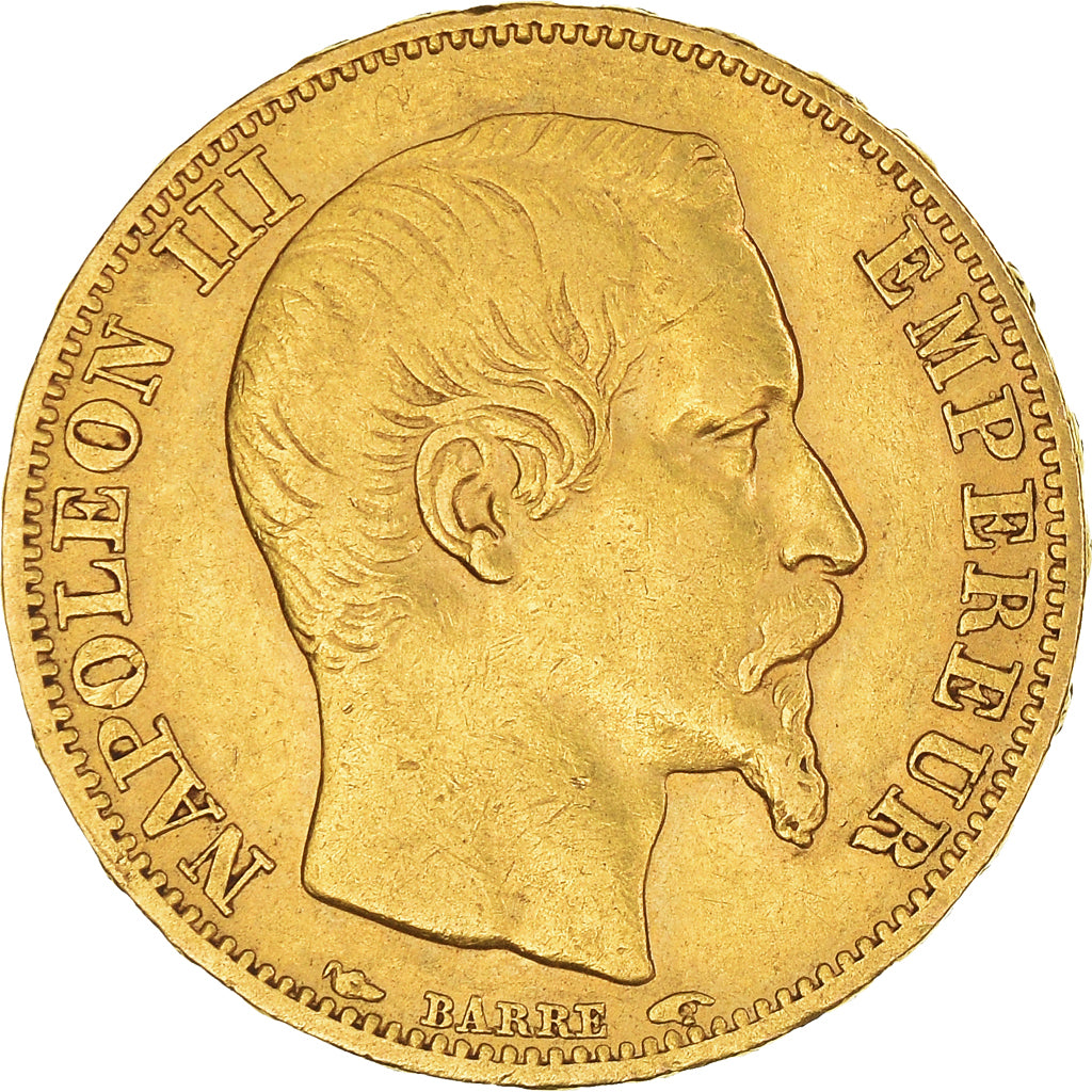 Monnaie, France, Napoleon III, Napoléon III, 20 Francs, 1853, Paris, TTB+, Or