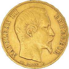 Monnaie, France, Napoleon III, Napoléon III, 20 Francs, 1853, Paris, TTB+, Or