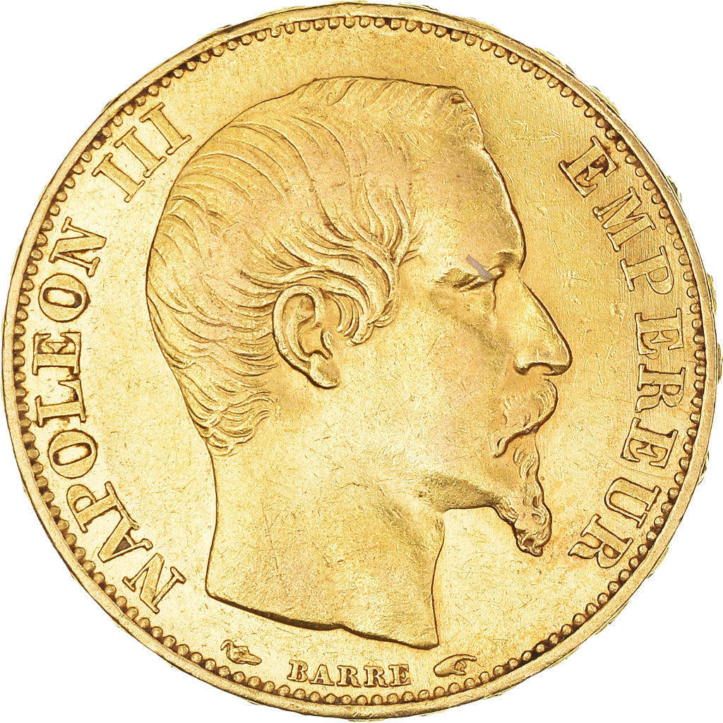 Monnaie, France, Napoleon III, Napoléon III, 20 Francs, 1854, Paris, TTB+, Or