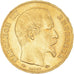 Monnaie, France, Napoleon III, 20 Francs, 1857, Paris, TTB+, Or, Gadoury:1061
