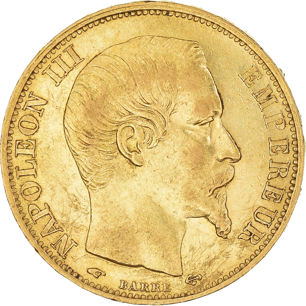 Monnaie, France, Napoleon III, 20 Francs, 1860, Paris, TTB+, Or, Gadoury:1061
