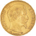 Moeda, França, Napoleon III, Napoléon III, 20 Francs, 1855, Paris, AU(50-53)