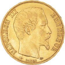 Monnaie, France, Napoleon III, 20 Francs, 1858, Paris, TTB+, Or, Gadoury:1061