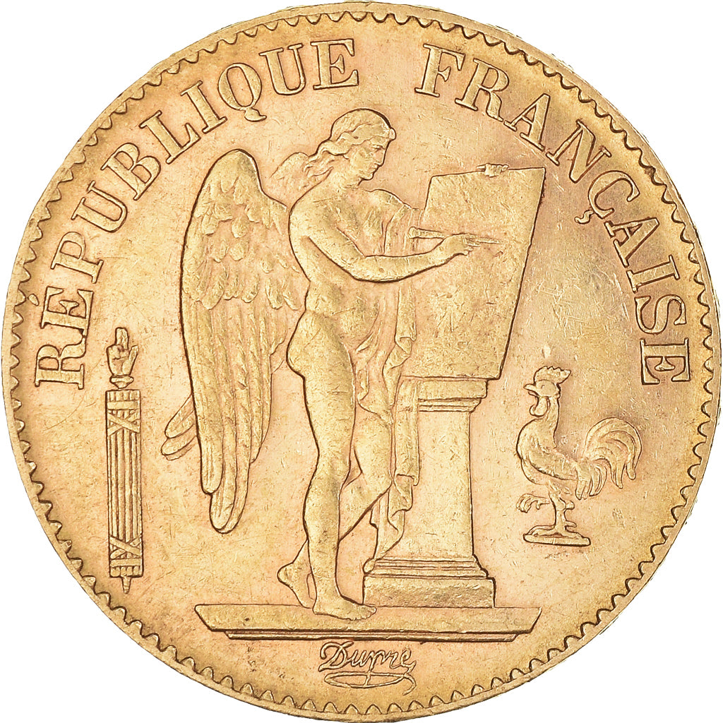 Moneda, Francia, Génie, 20 Francs, 1896, Paris, EBC, Oro, KM:825, Gadoury:1063