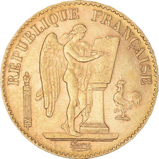 Moneda, Francia, Génie, 20 Francs, 1896, Paris, EBC, Oro, KM:825, Gadoury:1063