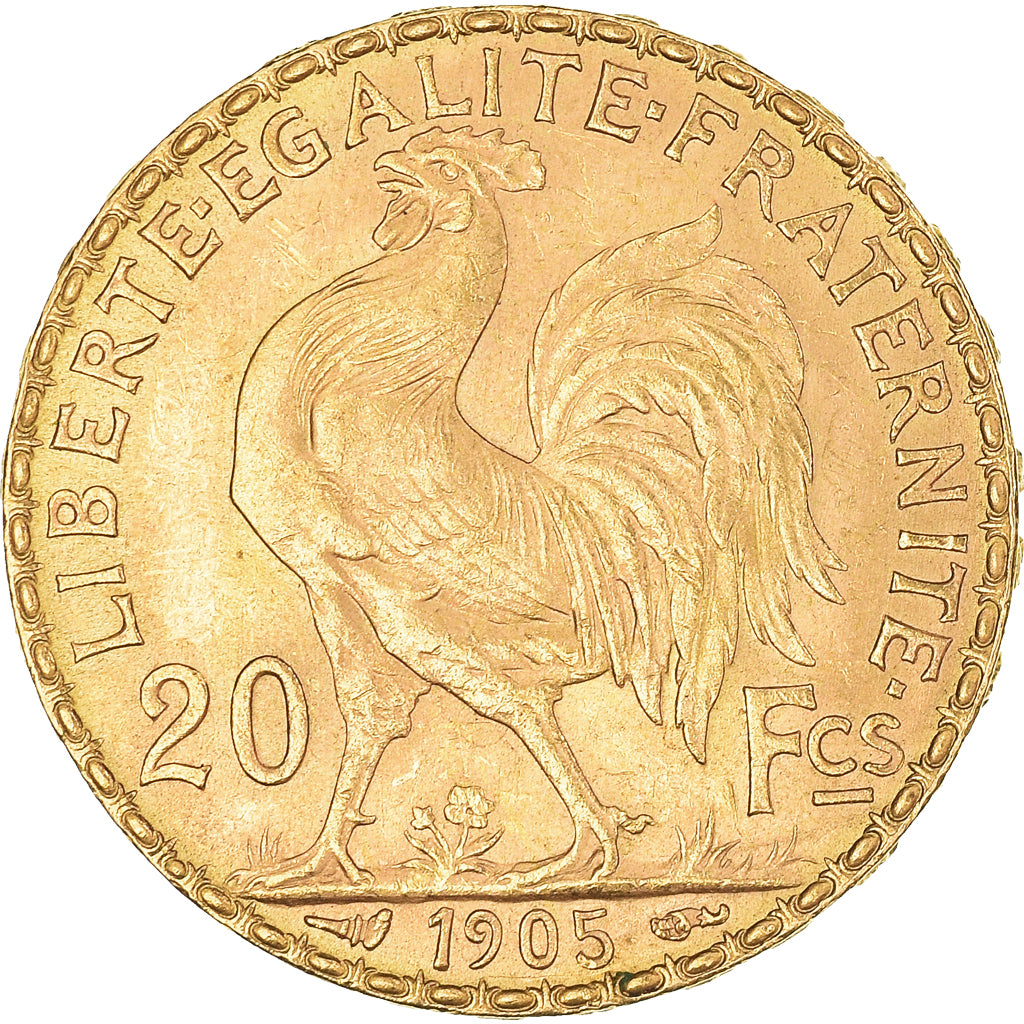 Monnaie, France, Marianne, 20 Francs, 1905, Paris, Coq, SUP, Or, Gadoury:1064