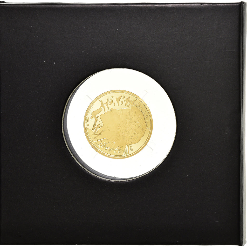 France, Monnaie de Paris, 250 Euro, Marianne, 2017, Paris, MS(65-70), Gold